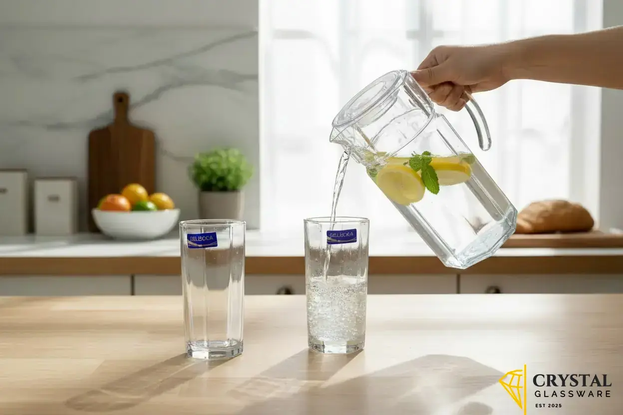 Water Set Jug Glass Imported